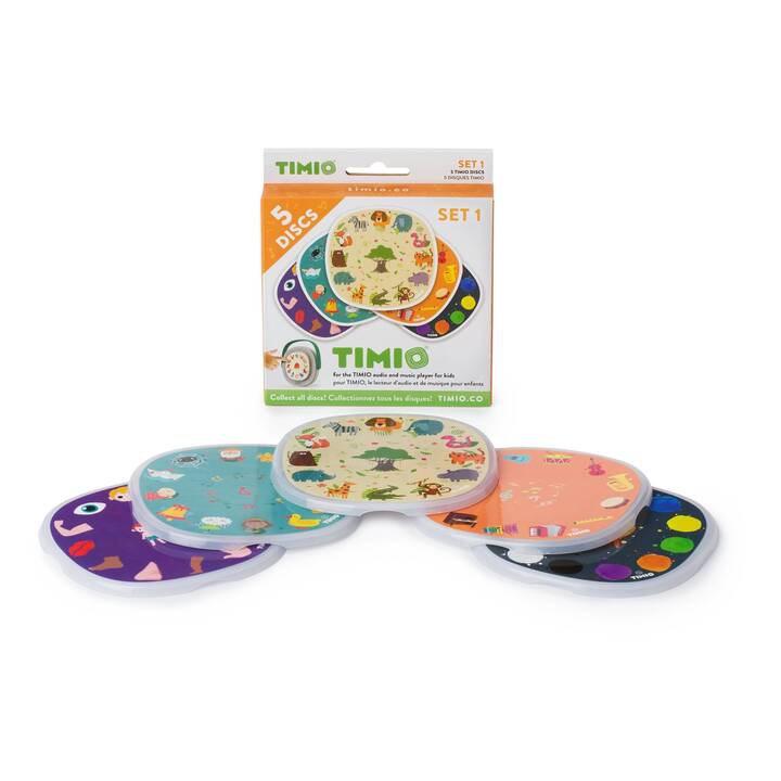 TIMIO Multimedia-Lerngame  Audio Disc (DE, ZH, PT, IT, EN, FR, ES, NL)
