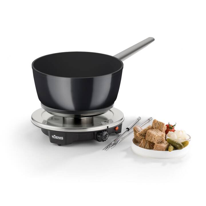 KOENIG Set per Fondue One-for-All (Bourguignonne, Formaggio, Chinoise)