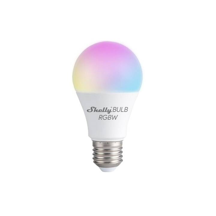 SHELLY LED Birne Shelly DUO RGBW (E27, WLAN, 9 W)