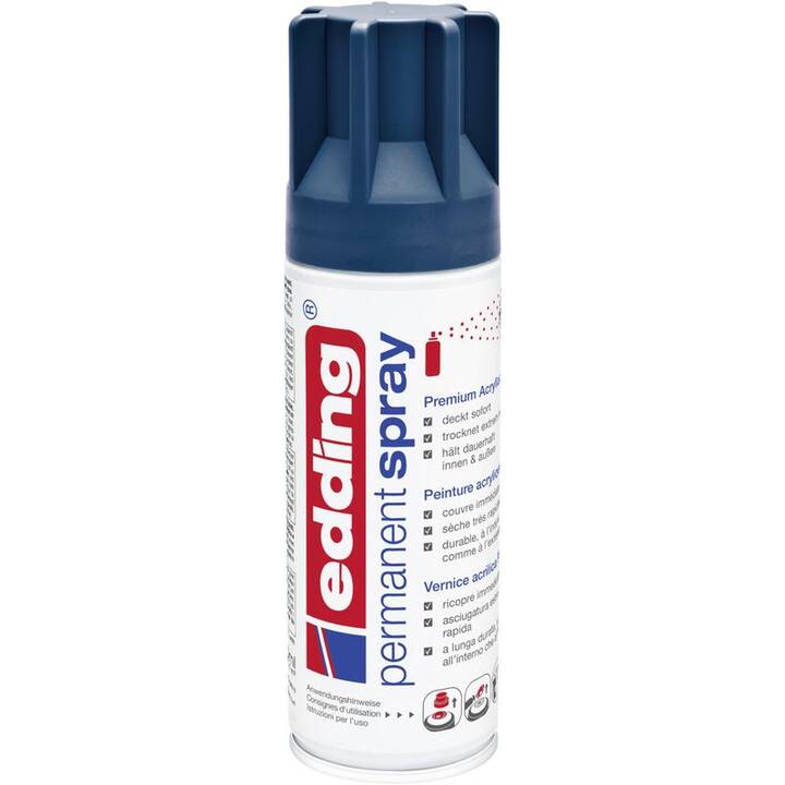 EDDING Spray colore (200 ml, Blu scuro, Blu, Bianco)
