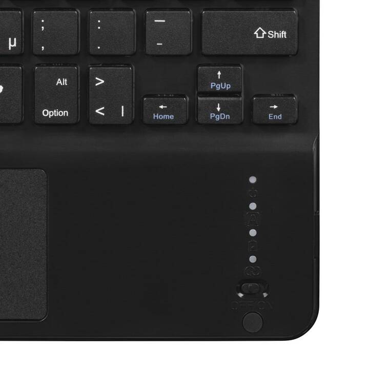 HAMA Premium Type Cover / Tablet Tastatur (10.5", Galaxy Tab A8, Schwarz)