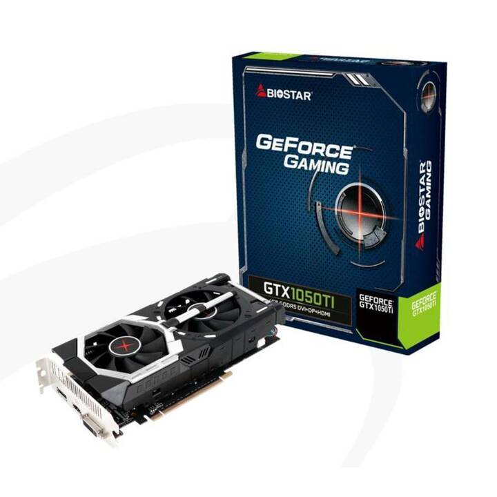 BIOSTAR Nvidia GeForce GTX 1050 Ti (4 GB)
