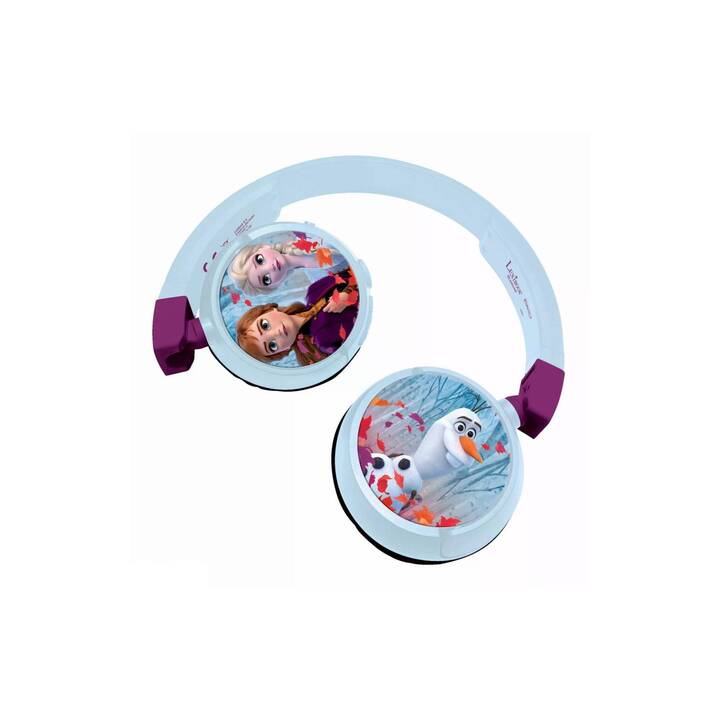 LEXIBOOK Disney Frozen (Bluetooth 5.0, Viola, Blu chiaro, Nero, Blu)
