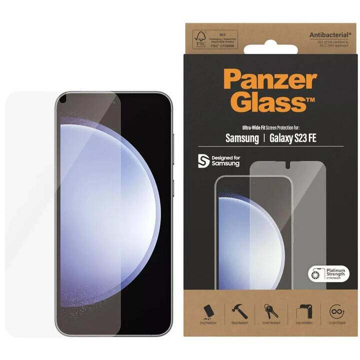 PANZERGLASS Displayschutzfolie (Galaxy S23 FE)
