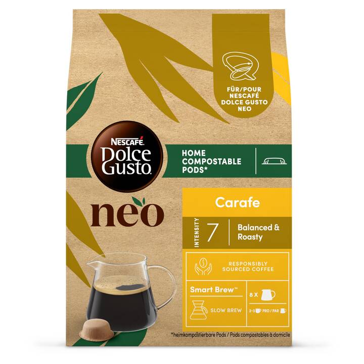 NESCAFÉ DOLCE GUSTO Capsule di caffè Neo Carafe (8 pezzo)