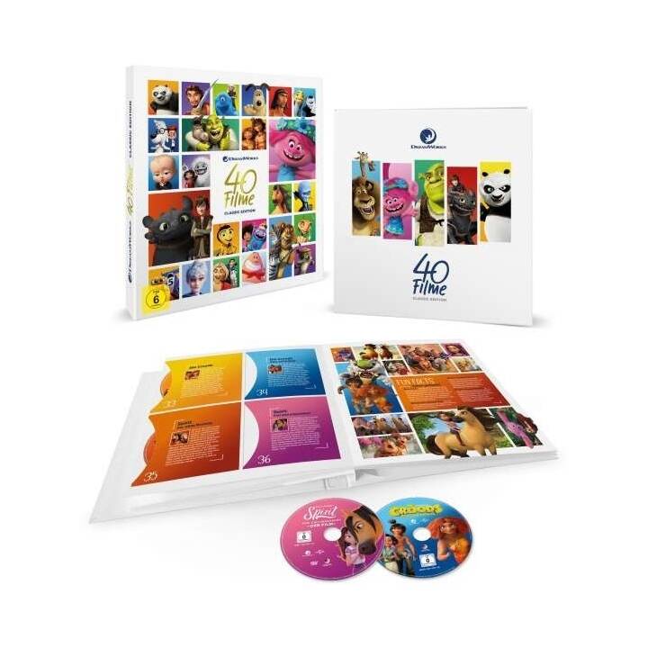 Dreamworks Classics - Komplettbox - 40 Filme (DE, EN)