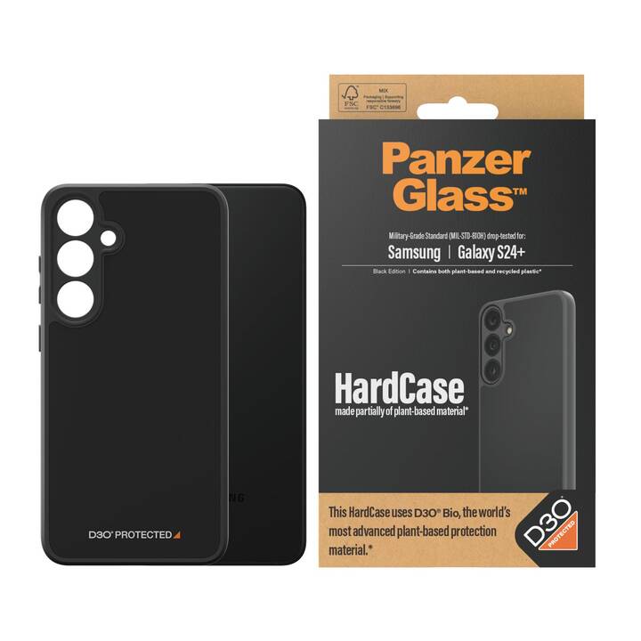 PANZERGLASS Backcover (Galaxy S24+, Transparent, Noir)