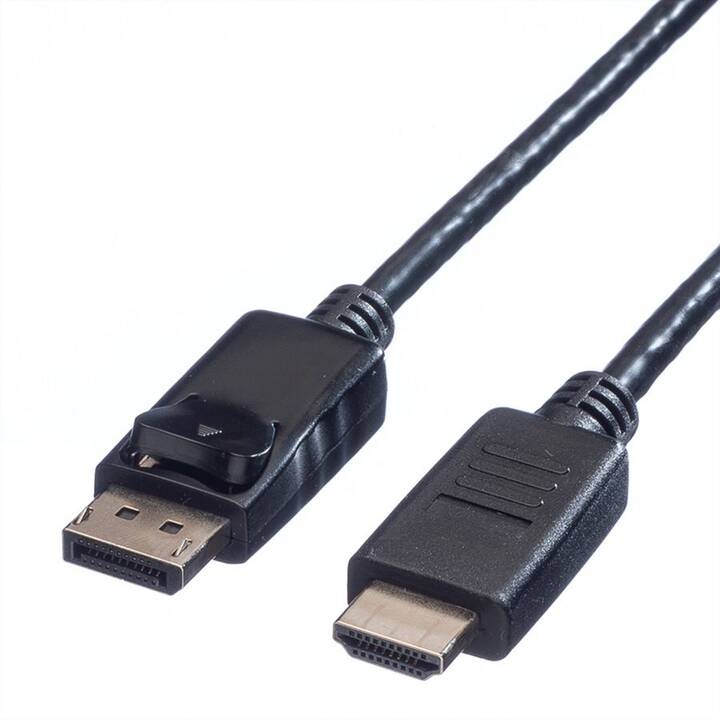 VALUE Verbindungskabel (DisplayPort, HDMI, 1 m)