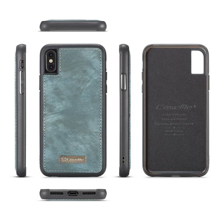 EG Flipcover (iPhone XS Max, Blau)