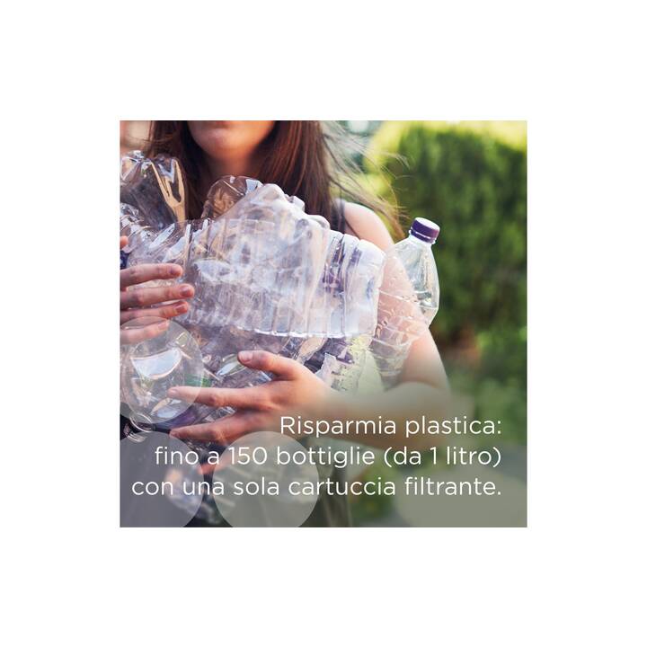 BRITA Filtro acqua da tavola Flow XXL (5.2 l, Blu chiaro, Blu)