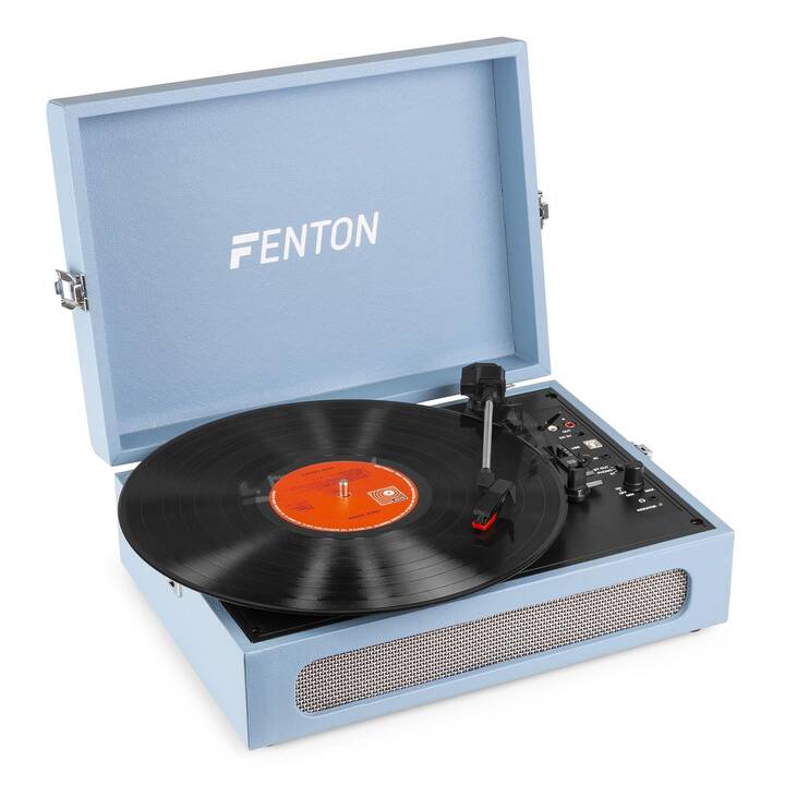 FENTON RP118E Tourne-disque (Bleu)