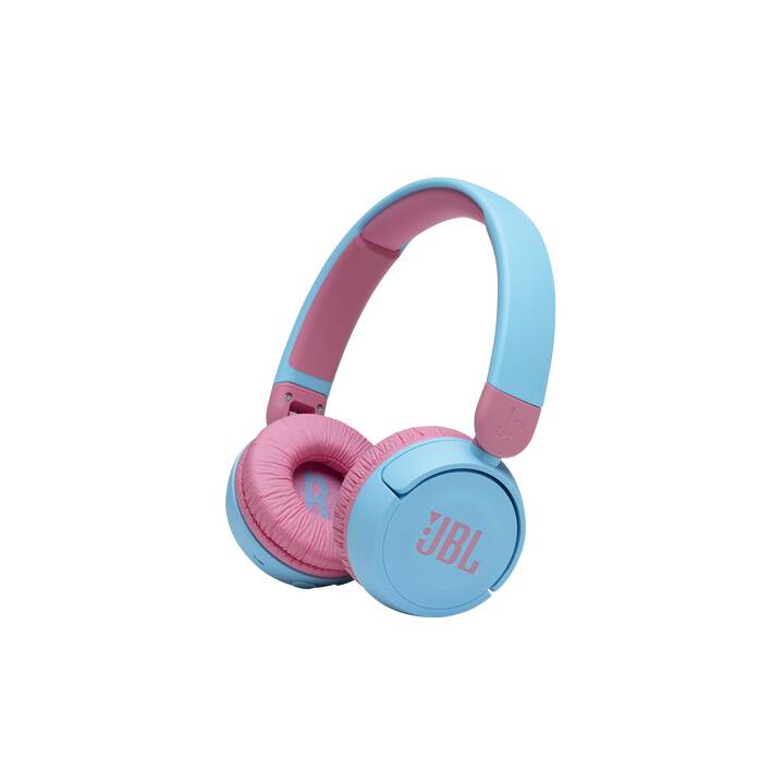 JBL BY HARMAN Jr 310BT Cuffie per bambini (On-Ear, Bluetooth 5.0, Blu chiaro, Rosa)