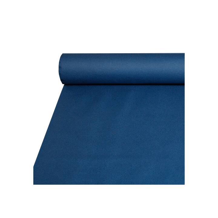 PAPSTAR Nappe en rouleaux Airlaid (120 cm x 2000 cm, Rectangulaire, Bleu foncé, Bleu)