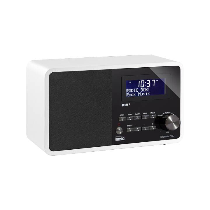 IMPERIAL Dabman 100 Radios numériques (Blanc)