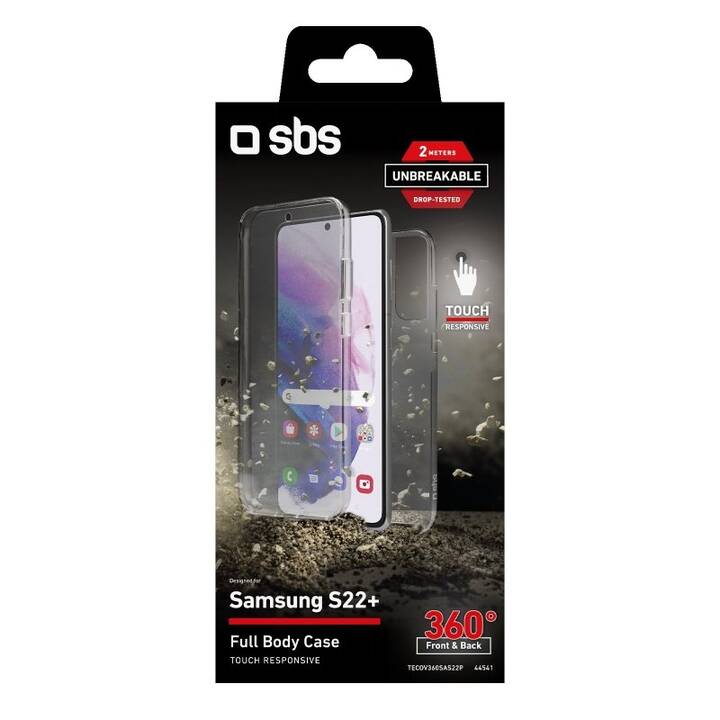 SBS Sleeve 360° (Galaxy S22+ 5G, Transparent)