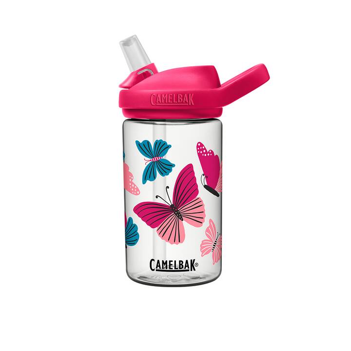 CAMELBAK Bottiglia per bambini Eddy+ (0.4 l, Nero, Blu, Pink, Rosa, Multicolore)