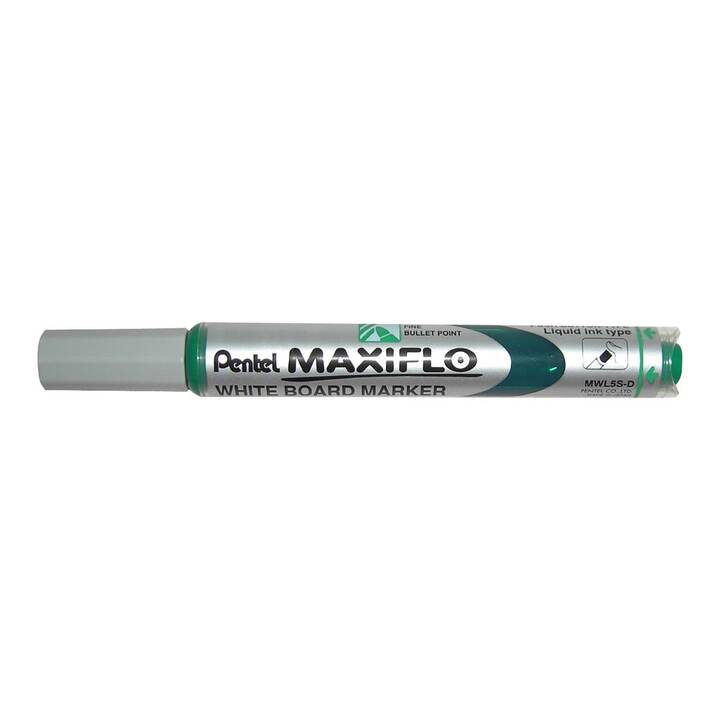 PENTEL Whiteboard Marker Maxiflo (Grün, 1 Stück)