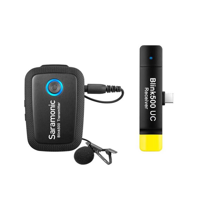 SARAMONIC Blink500 B5 TX+RXUC Microphone pour appareils mobiles (Black)