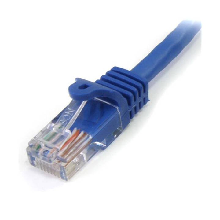 STARTECH.COM Cat5e RJ-45 UTP Câble réseau Snagless - 3 m - Bleu