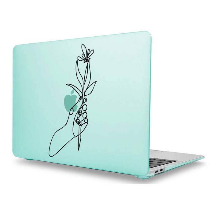 EG cover per Macbook Pro 16" Touchbar A2141 (2019) - disegno verde