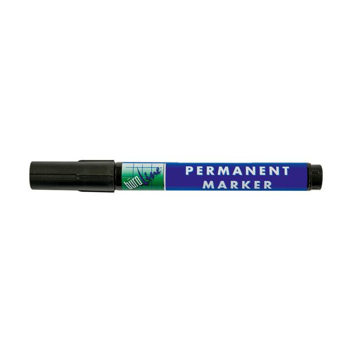 BÜROLINE Permanent Marker (Schwarz, 1 Stück)