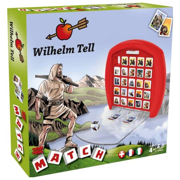 UNIQUE-GAMING PARTNERS Top Trumps Match - Wilhelm Tell (Suisse allemand, IT, FR)