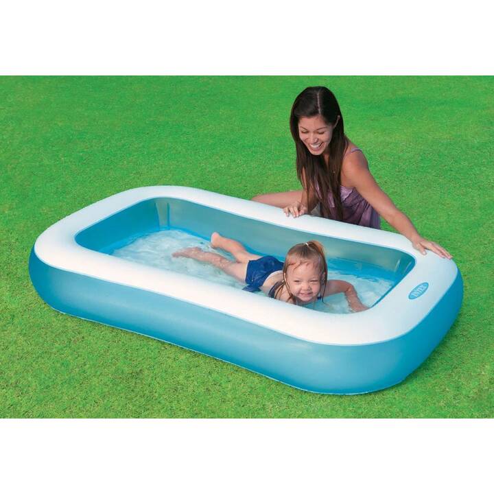 INTEX Piscinetta Rectangular (102 l, 100 cm x 166 cm x 28 cm)