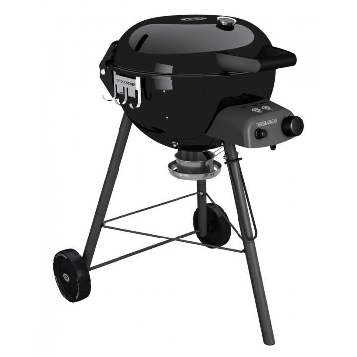 OUTDOORCHEF Chelsea 480 G LH Gril à gaz (Noir)