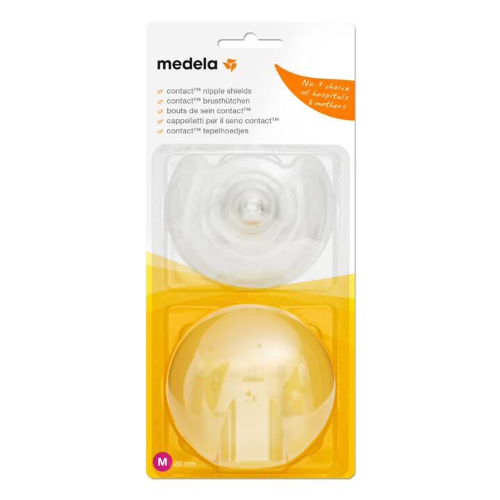 MEDELA Niplette Contact (M, 20mm) (2 Stück)