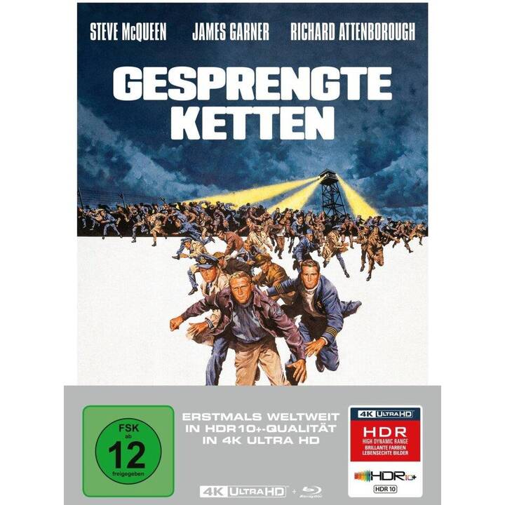 Gesprengte Ketten (4K Ultra HD, Mediabook, DE, EN)