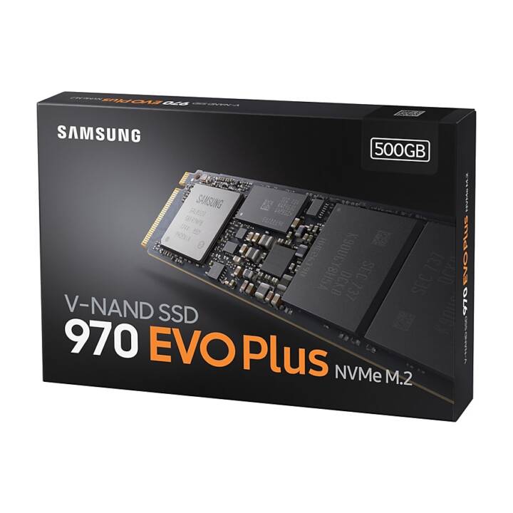 SAMSUNG SSD 970 EVO Plus NVMe M.2 2280 (PCI Express, 500 GB)