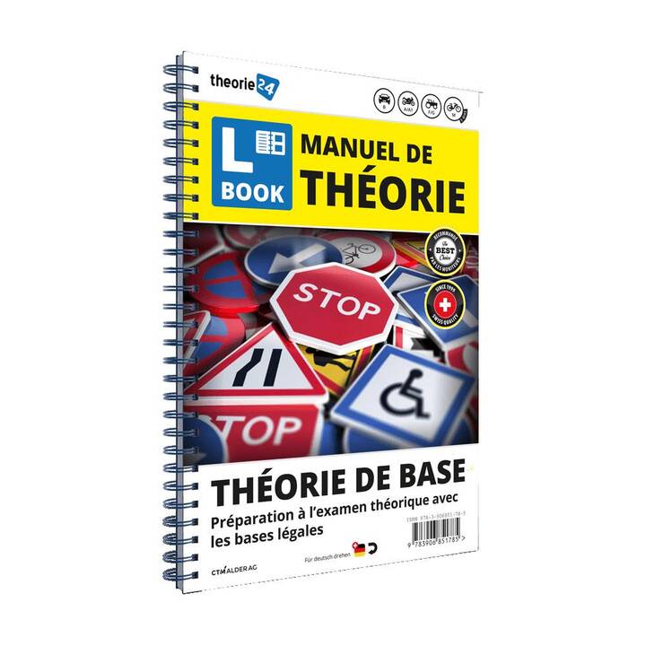 CTM theorie24 Web/App incl. libro 23/24 - Cat. B/A/A1 (Versione completa, Tedesco, Francese)