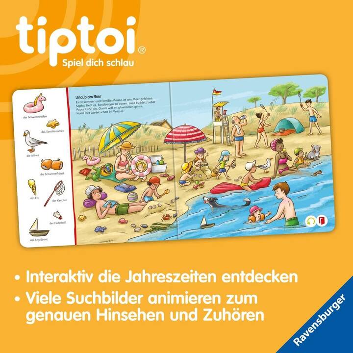 TIPTOI Suchen und Entdecken: Die Jahreszeiten Lernbuch (DE)