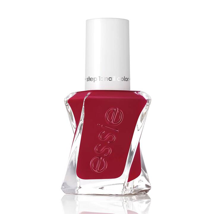 ESSIE Vernis à ongles effet gel gelcouture (509 Paint The Gown Red, 13.5 ml)