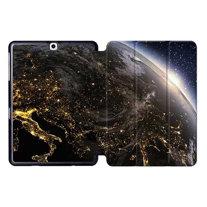 EG MTT Sacoche à comprimés avec housse Smart pliable pour Samsung Galaxy Tab S2 9.7" MTT - Universe