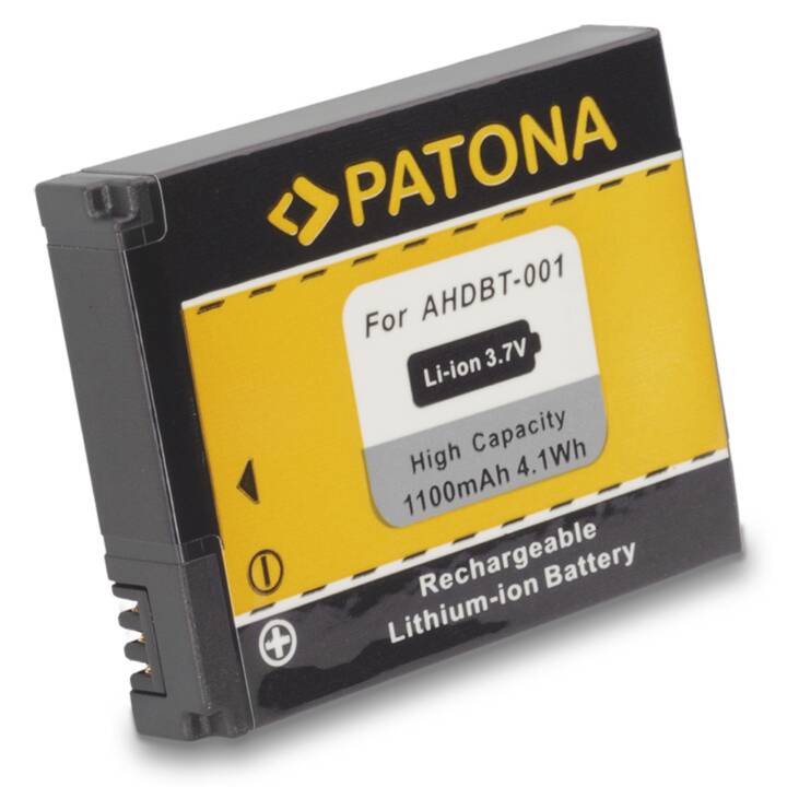 PATONA GoPro Accu de caméra (Lithium-Ion, 1100 mAh)