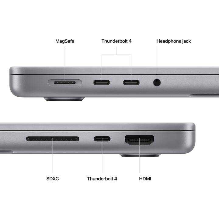 APPLE MacBook Pro 2023 (14.2", Apple M2 Pro 10-Core Chip, 16 GB RAM, 512 GB SSD)