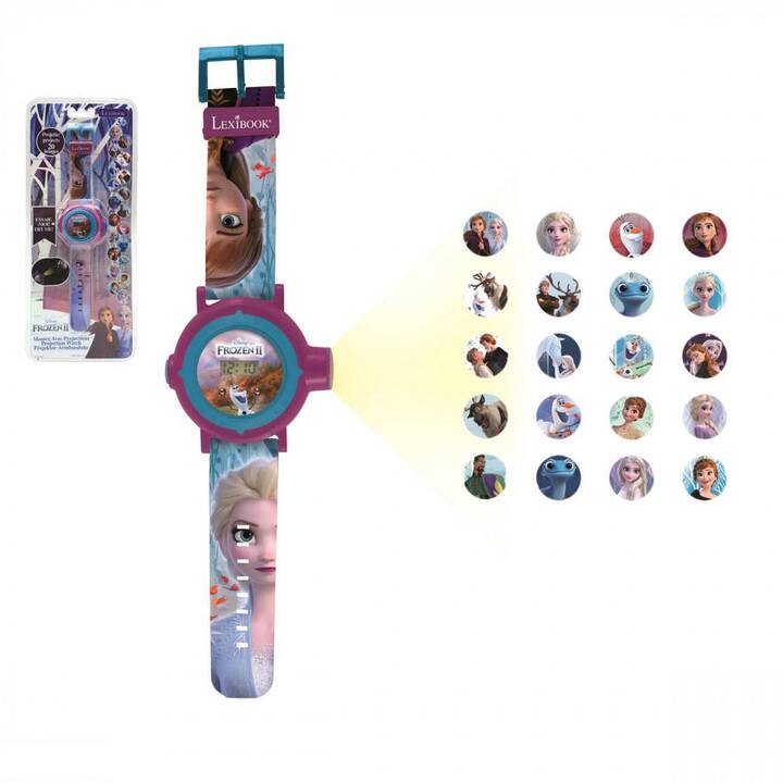 LEXIBOOK Smartwatch per bambini Frozen Projktor (Senza)