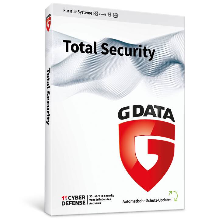 G-DATA Total Security (Licence, 1x, 12 Mois, Allemand)