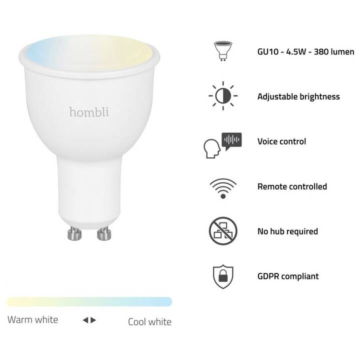HOMBLI Smart Spot (LED, 4.5 W)