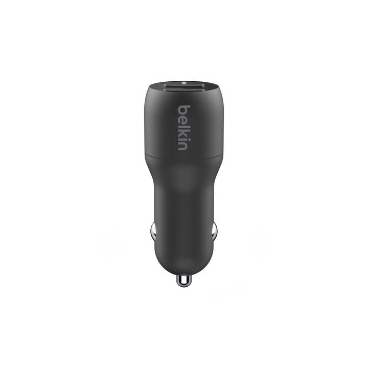 BELKIN Chargeur auto Boost Charge (24 W, Allume-cigare, USB de type A)