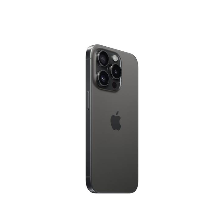 APPLE iPhone 15 Pro (256 GB, Titane noir, 6.1", 48 MP, 5G)