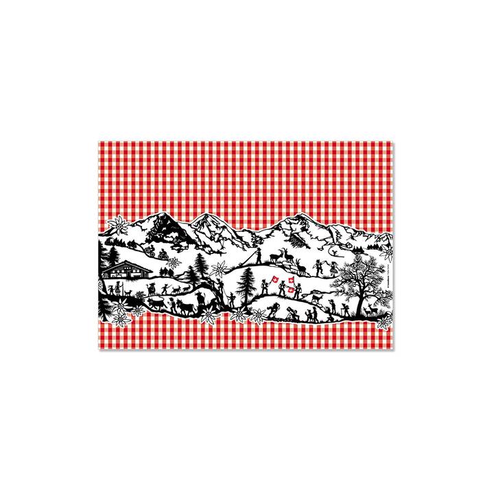 TRENDFORM Tischset Swiss Tradition (Natur, 6 Stück)
