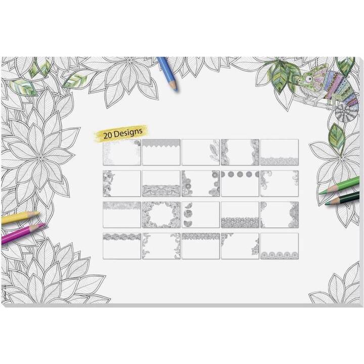 SIGEL Sottomano Adult Coloring (595 mm x 410 mm)
