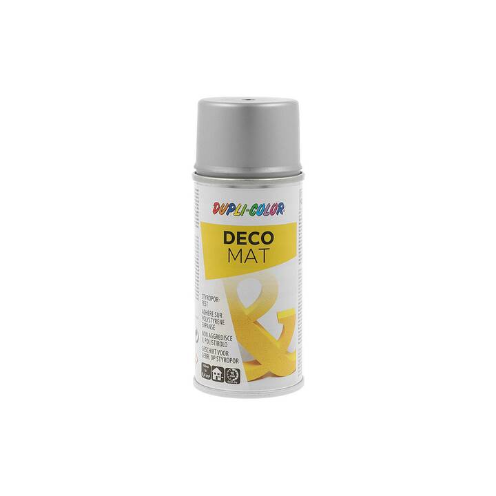 DUPLI-COLOR Lacca di colore Deco Matt (150 ml, Argento)