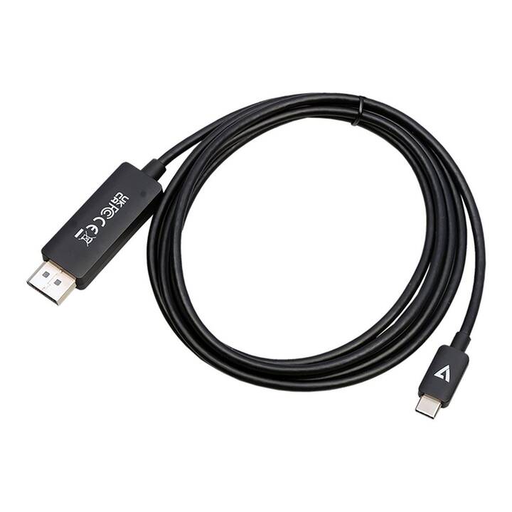 VIDEOSEVEN USB-Kabel (DisplayPort, USB Typ-C, 2 m)