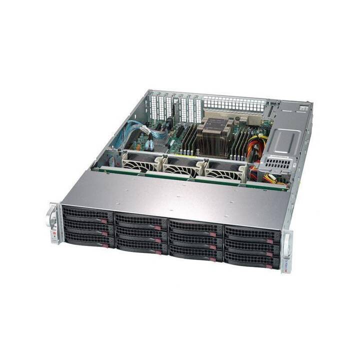 SUPER MICRO SuperStorage Server 5029P-E1CTR12L - montage en rack - sans CPU - 0 GB - 0 GB - 0 GB