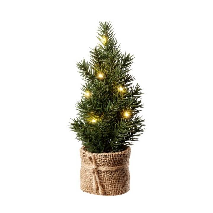 DIVERSE Albero di Natale con LED (28 cm)