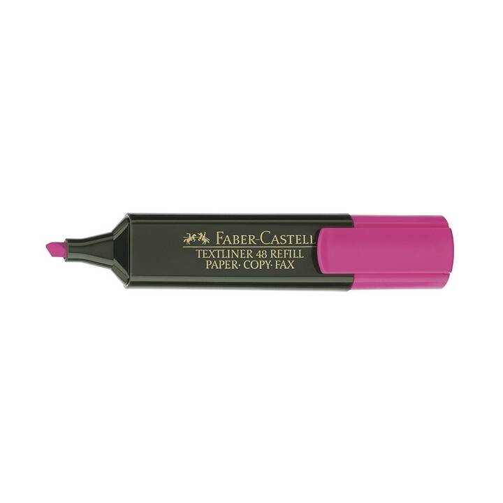 FABER-CASTELL Textmarker 48 (Rosa, 1 Stück)