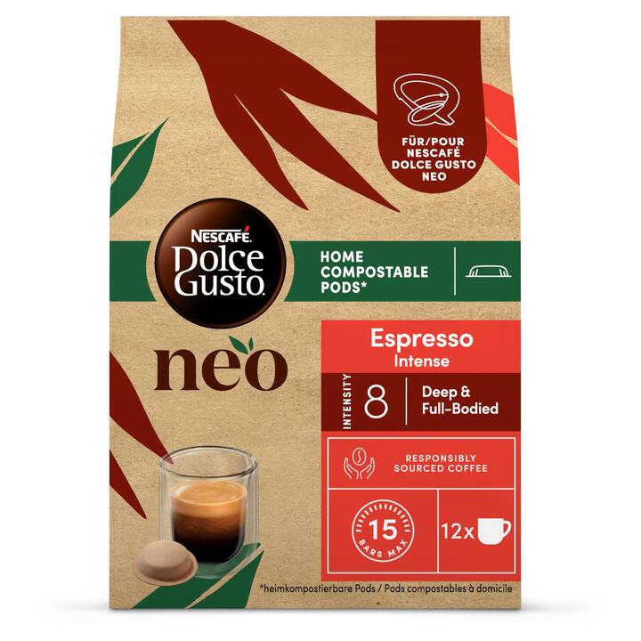 NESCAFÉ DOLCE GUSTO Kaffeekapseln Neo Espresso Intense (12 Stück)